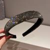 Fresh and Light Fabric Striped Simple Hairband, Versatile and Sweetly Cute Headband, High Crown Style Hair Restraint Accessory