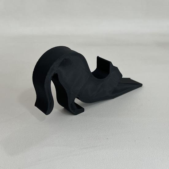Stretched Cat Door Stopper Wedge Anti-slip Windproof No Drilling Anti-collision Carpet Tile Concrete Wooden Floor Kitten Decorative Doorstop