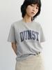 Deonseuteu Unisex Vintage Arch Logo T-Shirt_Udts6B145_Melange Gray