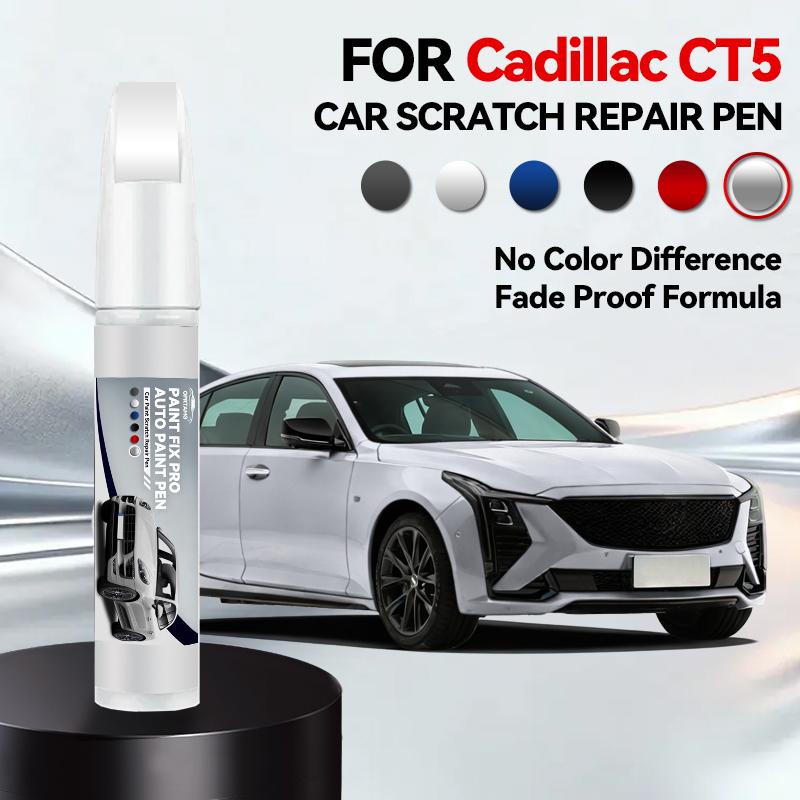 

Vehicle for Exclusive Use For Cadillac CT5 Car Paint Repair Pen Touch Up Scratch Remover DIY Auto Accessories White Red GEJ Cyan срібний