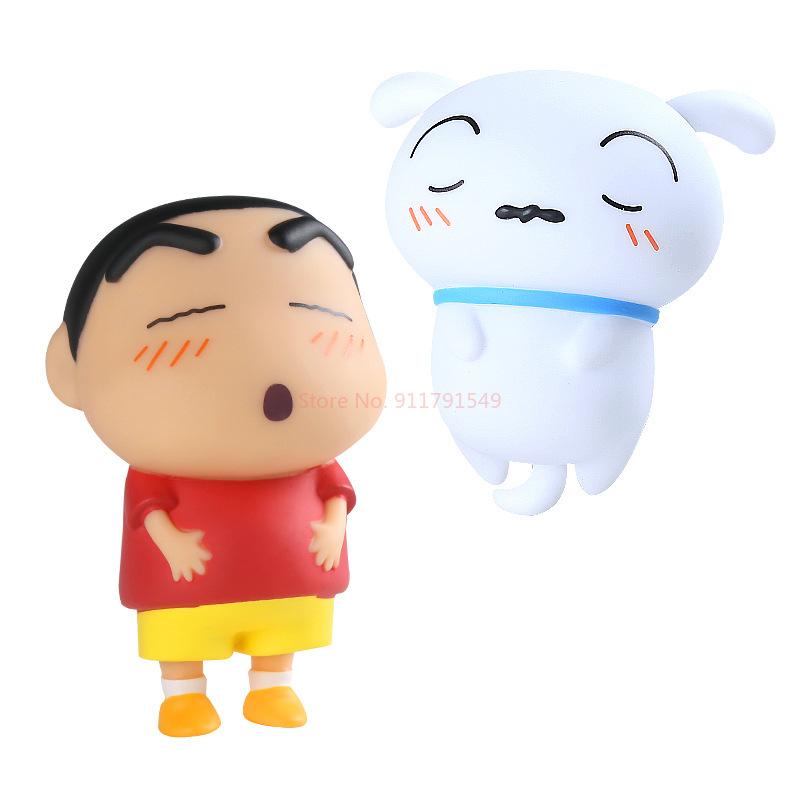 Crayon Shin Chan Genuine Pat On The Head Lamp Creative Design Three Levels Small Night Lamp Student Children Desktop Gift