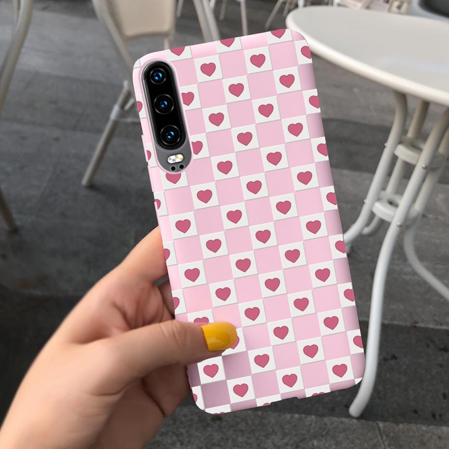 P30 Lite Case Fashion Flower Pattern Phone Case For Huawei P30 P 30 P30Lite 2020 MAR-LX1M Shockproof Bumper Soft TPU Funda Coque