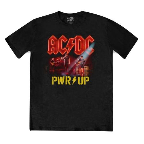 AC/DC Unisexové tričko pro dospělé s neonovým potiskem