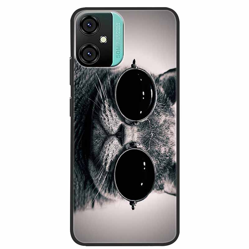 

Для Blackview Oscal C70 Чохол Тварини ТПУ М який Силіконовий Чохли для Телефона Задня Кришка Для BlackviewC70 C 70 Вовк Захисний Крутий Чохол Blackview C70