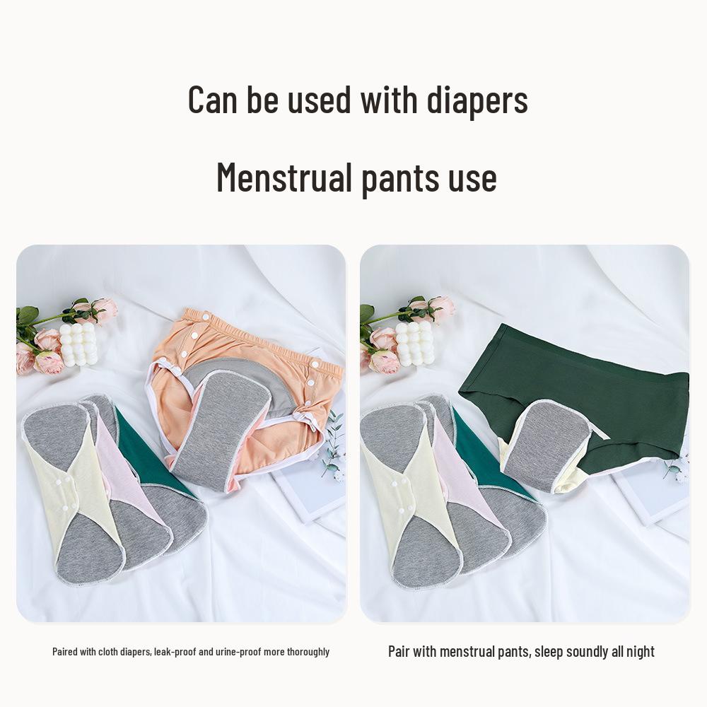 Washable 33cm Large Capacity Graphene Urine Leakage Pad for Mothers - Disposable Sanitary Napkin for Coughing, Sports, and Urine Leakage.