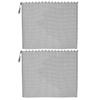 2pcs Mesh Screen Curtains Iron Fireplace Sparks Guard Panel Metal Mesh Screens For Hearth Protection Fireplace Accessory