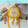 Canvas Cute Fruits Backpack With Zipper Pouch For Daily Use