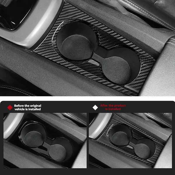 Chevrolet Camaro Carbon Fiber Console Cup Holder Trim
