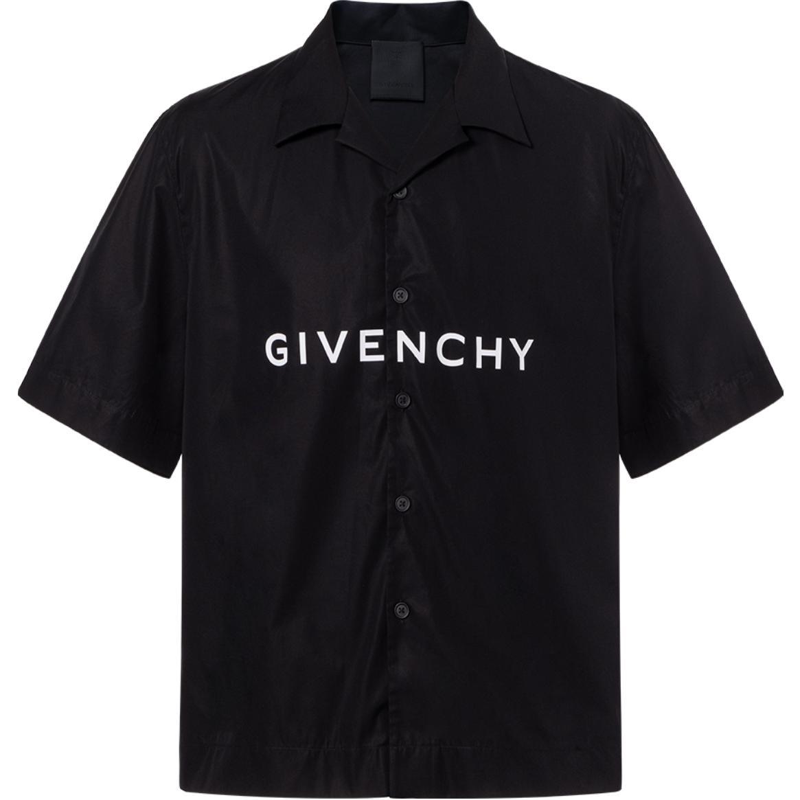 Givenchy Logo Printed Short Sleeved Shirt