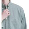 UNIQLO Single-Breasted Checkered Long Sleeve Shirt Unisex shirts Dark-Green 462379-58