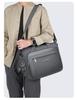Men's Water-Resistant Laptop & Multi-Functional Business Commute Shoulder Bag & Briefcase
