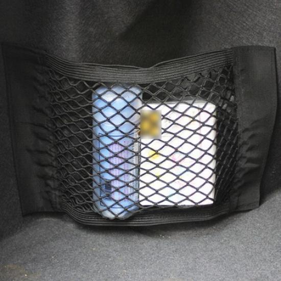 Vehicle Isolation Storage Net Bag Trunk Organizer Car Seat Back Pouch