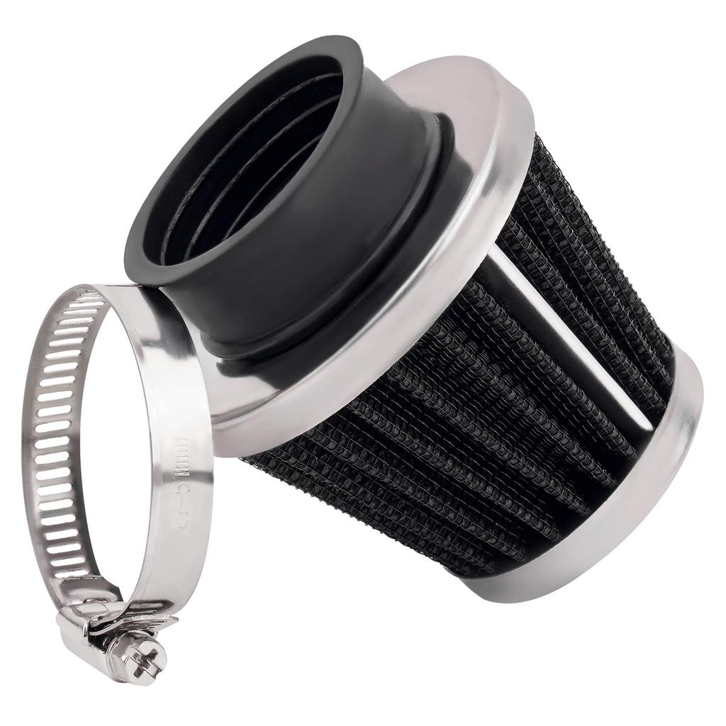 AHL Air Air Filter 42mm Universal Oval Taper Type (Black)