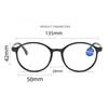 Mote Presbyopia Briller Business Retro Anti Blue Light Lesebriller for menn Damebriller +1.0+1.5+2.0+2.5+3.0+3.5+4.0
