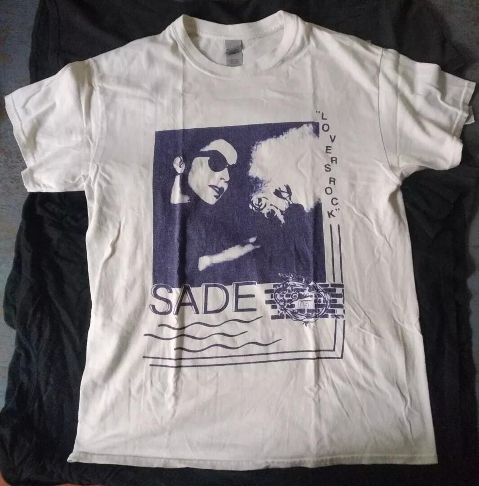 Sade Lover Rock 90-х Редкий Дизайн Ретро Стиль Футболка Мужская Женская S-5XL Унисекс Футболка XXL