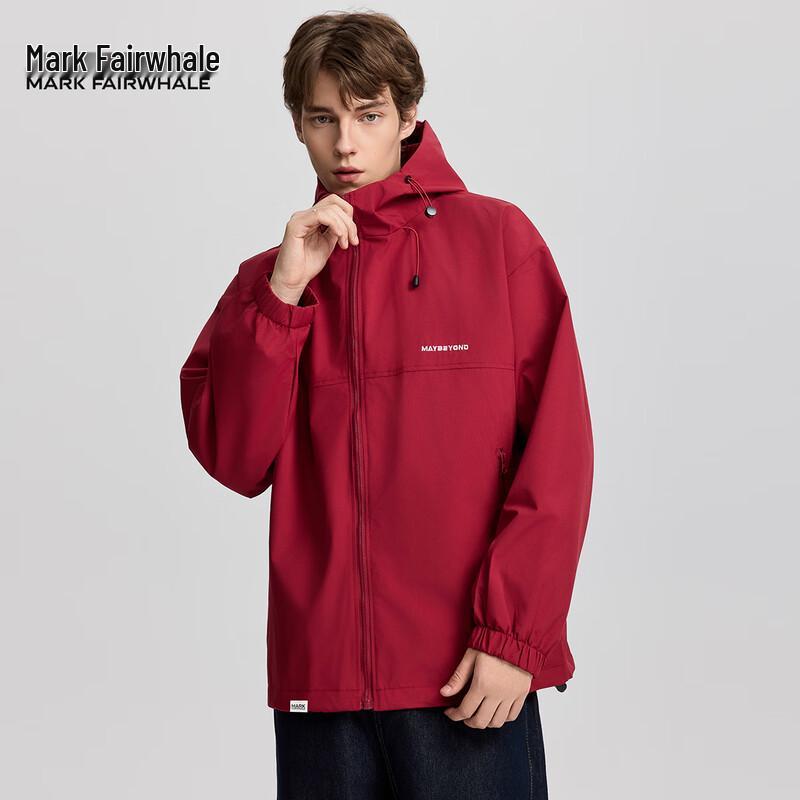 Mark Fairwhale Men's Hooded Casual Jacket