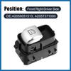 Front Right Power Window Switch A2059051513 A2057371000 A22290522039051 for Mercedes-Benz C300 C350e 2015-2020 for C43 C63 GLC43 GLC300 2015-2020