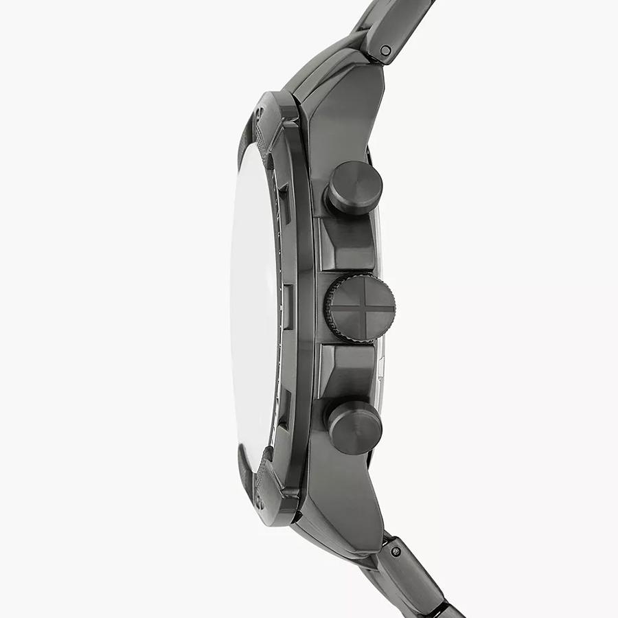 Fossil Men's Quartz Stainless Steel Three-Hand Watch Stainless Steel Case/Scratch Resistant Glass FS5852