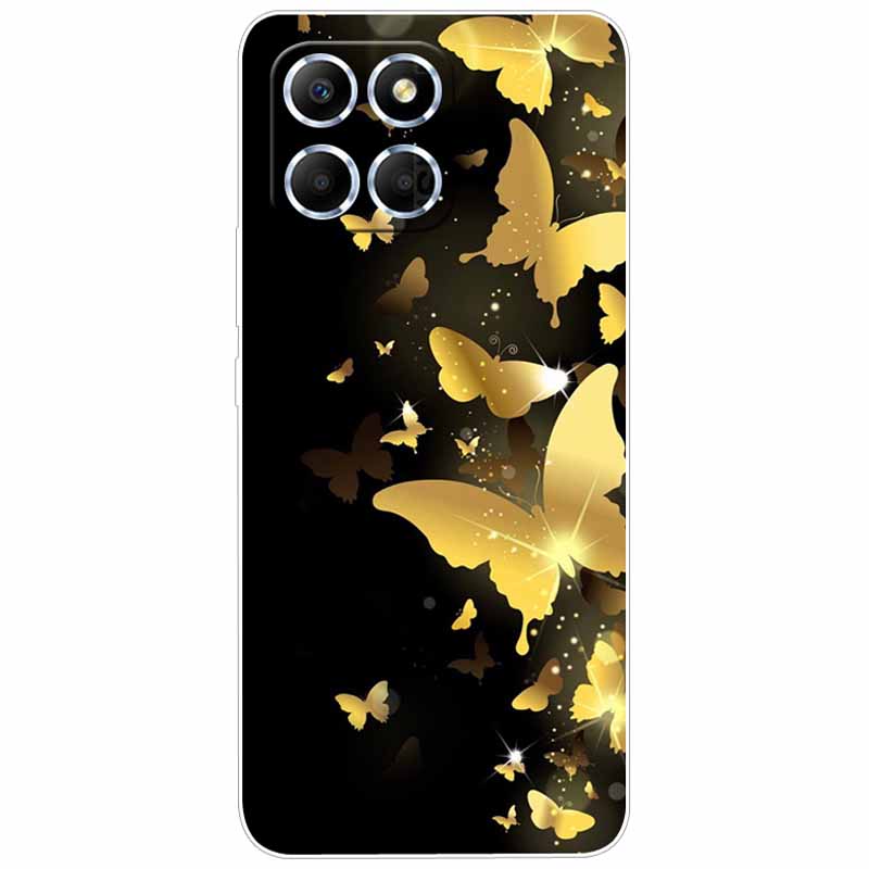 Soft Case For Honor X6 2022 Covers Para Silicon Print Marble TPU Clear Phone Coque for Huawei Honor X6 4G Transparent Bumper X 6