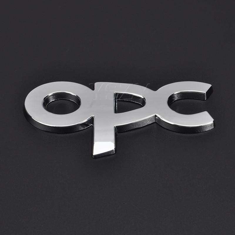 Metal Car Sticker Badge Emblem Decals for Opel OPC Astra Zafira Antara Corsa Combo Meriva Insignia R Aglia Mokka X Adam Ampera