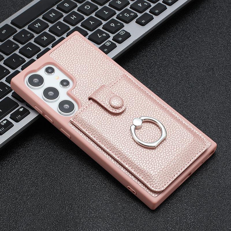 Protective Leather Phone Case for Samsung S24 Ultra, S23 FE, A16, A55