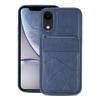 Multifunctional Vertical Flip Card Wallet Holder Vegan Leather Back Phone Case
