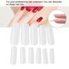 500pcs Transparent Full Coverage False Nail Tips  DIY Press-On Nail Production