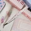Stainless Steel Curved Stickers Tweezers High Precision Anti-static False Eyelash Tweezers Cartoon Bean Tweezers