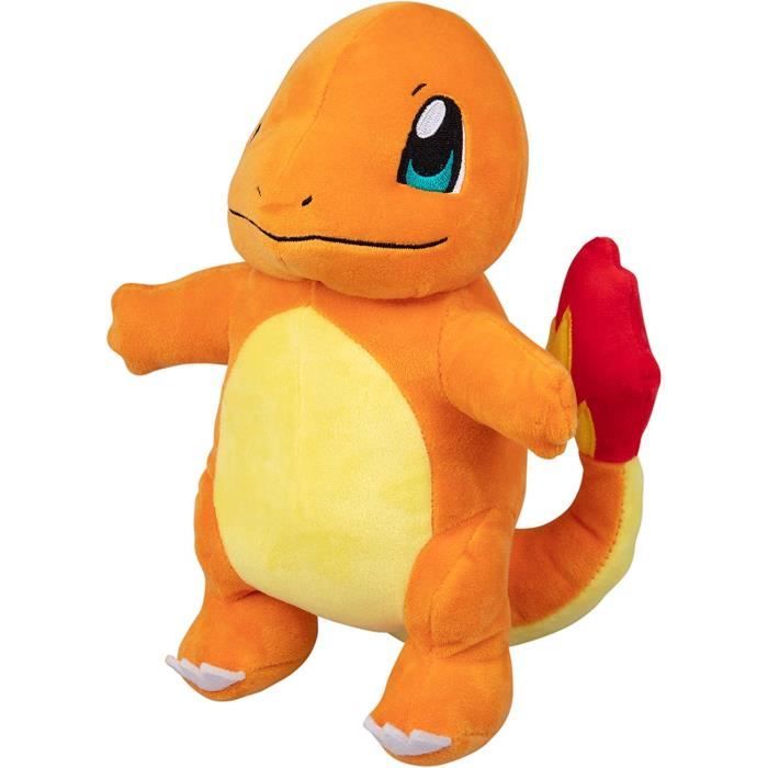 Peluche - Pokémon - Charmander - 8 Pouces - Rouge - Douceur Exceptionnelle