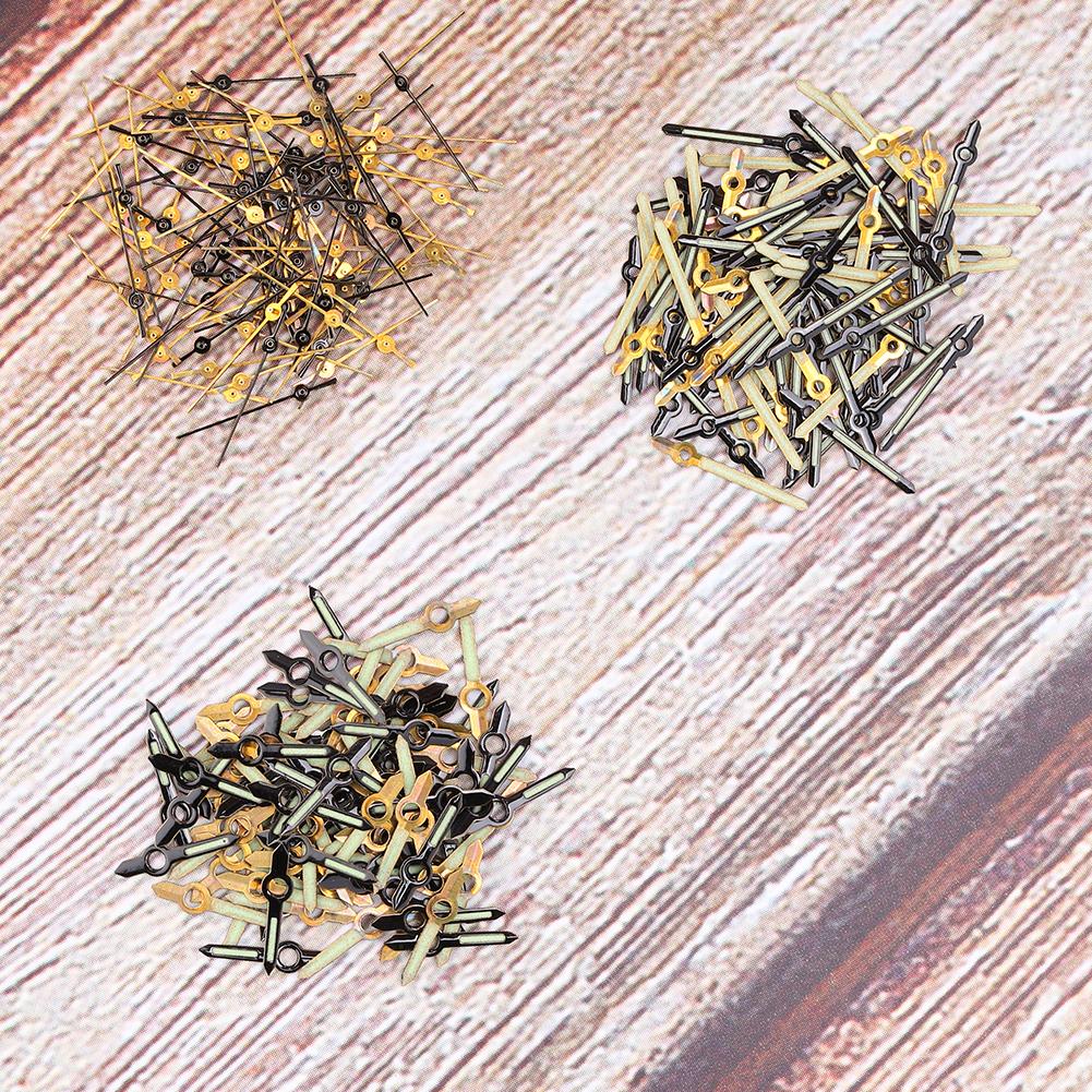 100Pcs Set Watch Second Minute Housr Hands for 2035 Movement with Night Light