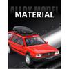 1/32 Volkswagen Santana Wagon Alloy Muscle Car Model Sound and Light Pull Back Children's Toy Collectibles Birthday Gift