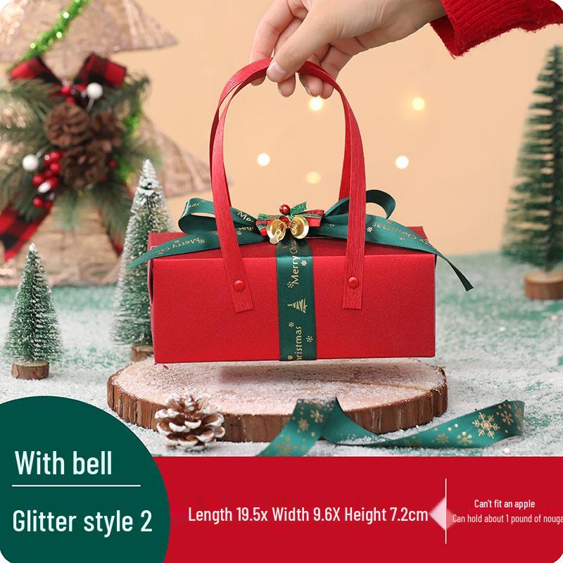 2024 Christmas Eve Children's Candy Gift Box and Decor Bag
