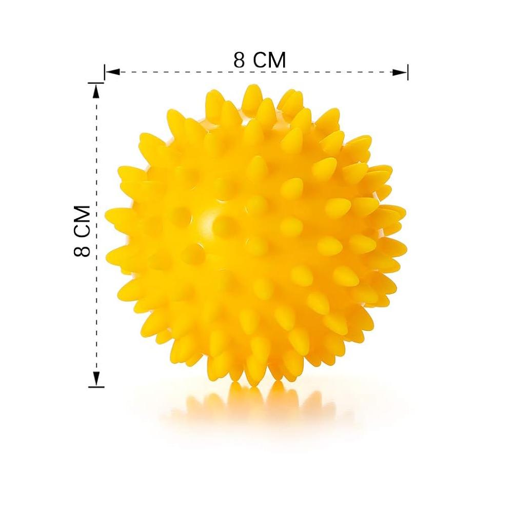 

Foot Massage Roller Spiky Balls Fascia Ball For Hand Leg Back Pain Therapy Deep Tissue Trigger Point Recovery Muscle Relaxation