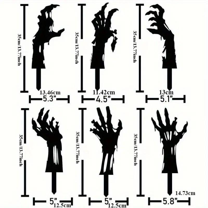 Cross-Border Halloween Yard Sign Metal Decoration Stake