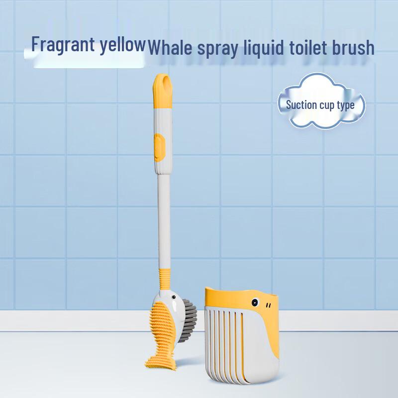 Zunwei Silicone Toilet Brush with Liquid Dispenser