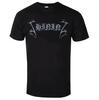 Glanzend Klassiek Scherpe Gotische Band Logo Voorop Gedrukte Top IX Iedereen Overal Alles Eindigt Cirkelvormige Achterkant Grafisch Unisex