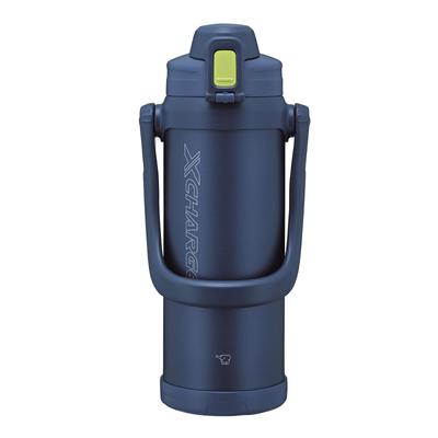 Zojirushi Cool Large Capacity for Sports Bottle, 2.06L [Recommended Exercise] Jug, Insulated, Navy, SD-BE20-AD