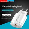 QC 3.0 Fast Mobile USB Charger, Smart 18W EU/US Plug