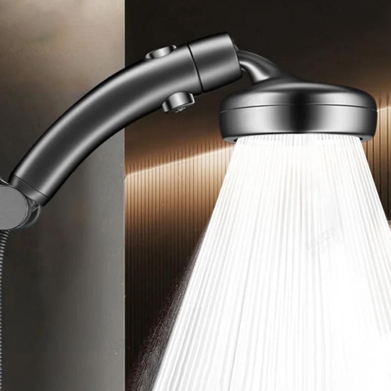 1 Set Detachable Setting Shower Head Handheld High Pressure Rain Water Saving Home Hotel Sprayer Bathroom Shower Head