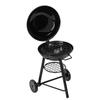 1:12 Mini Doll House Accessory Outdoor Round Oven Model for Dolls BBQ Cooking