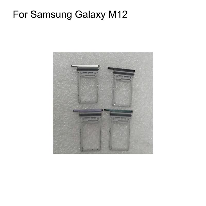 

For Samsung Galaxy M12 Sim Card Holder Tray Card Slot For Google For Samsung Galaxy M1 2 Sim Card Holder