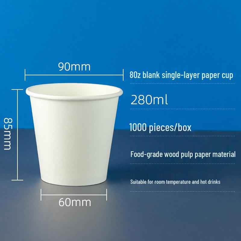 Double-Layer Paper Milk Tea & Coffee Cups with Lids - 500ml & 700ml