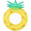 Nadmuchiwany pierścień do pływania dla niemowląt Ananas Truskawka Uroczy nadrukowany pierścień pod pachami PVC Letni basen dla dzieci Pływający pływak Wodna zabawka