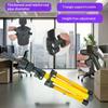 Metal Wig Mannequin Head Tripod, Adjustable Hairdressing Training Stand, Stable Wig Holder Bracket for Hair Styling and Practice