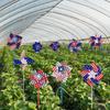 Wind Spinners Eye Catching Pinwheels Colorful for Kid Parties Camping Picnics Outdoor Gathering Lawns Garden Decorations