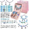 66Pcs Beads Kit For Diy Beaded Necklace Bracelet Jewrlry Making Cartoon Fairy Series Charms Gifts Set