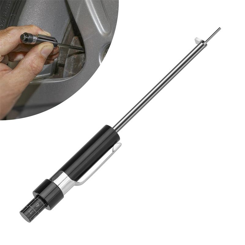 

Car Brake Pad Inspection Pen Ruler Brake Pad Measuring Tool Suitable For 6Mm / 0.2 Inch Thickness, Brake Pad Gauge чёрный