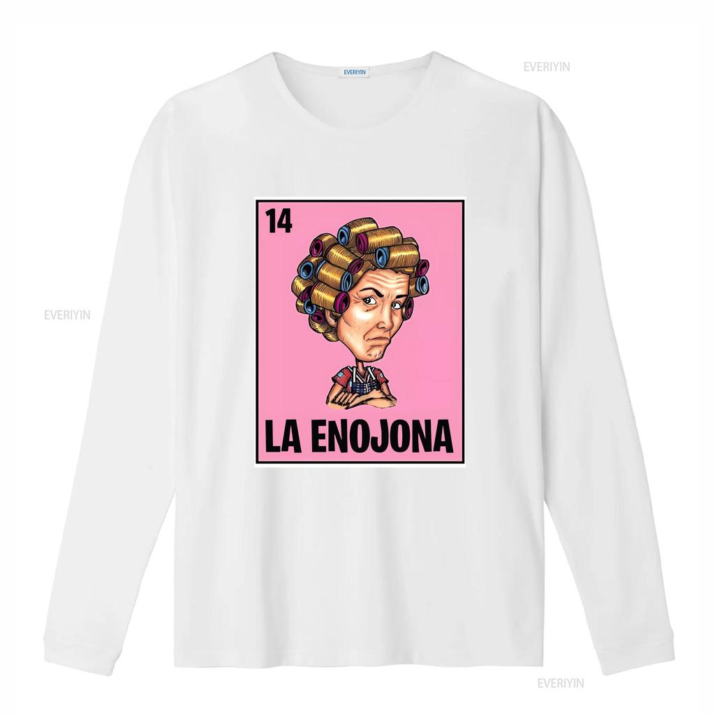 La Enojona Dona Florinda Chilindrina Chavodel8 Funny Mexican Loteria T Shirt Vintage Washed Breathable Designer Clothes Graphic
