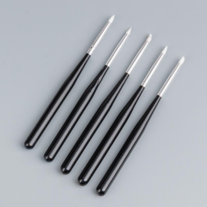 Silicone Soft Tip Double-Ended Dotting & Pressing Pen for Clay Sculpture