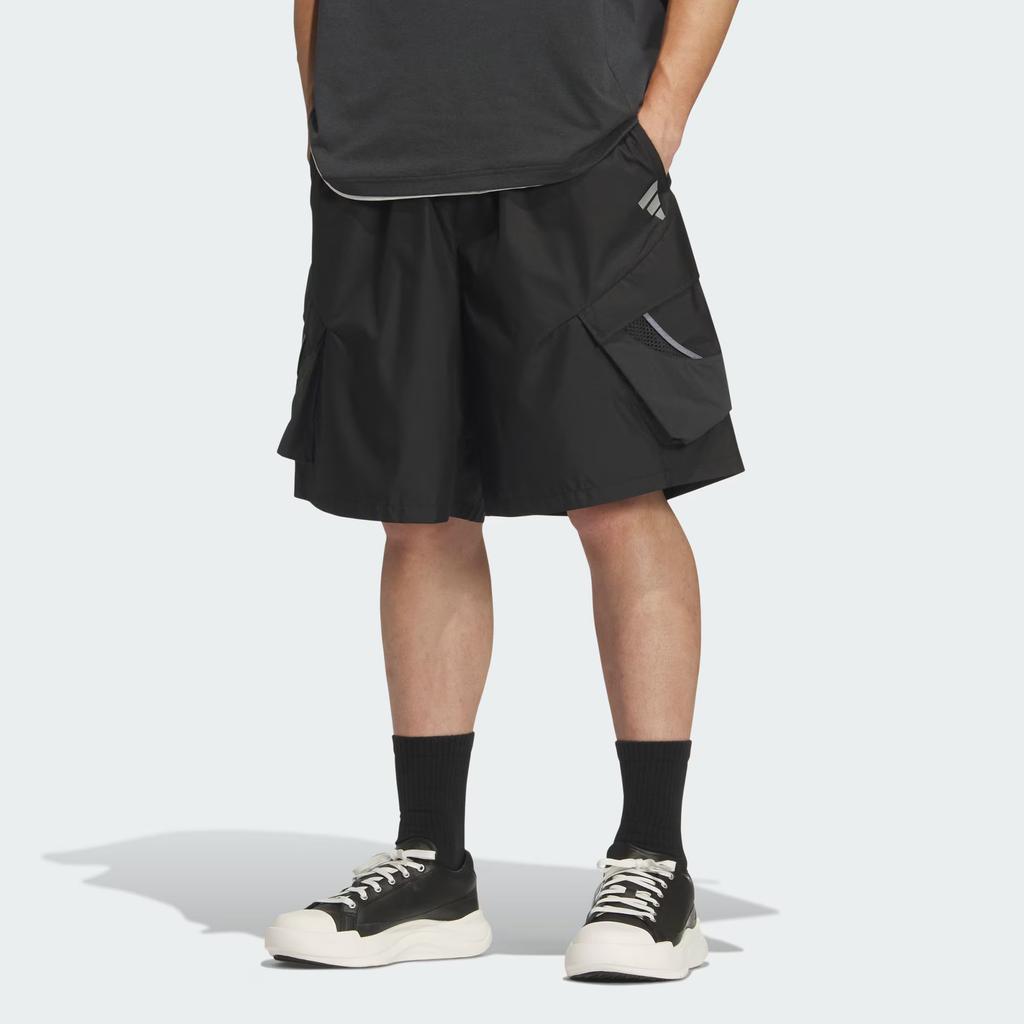 adidas Fos Ss25 Short Tissé Décontracté Style Futuriste Homme Shorts KF0672